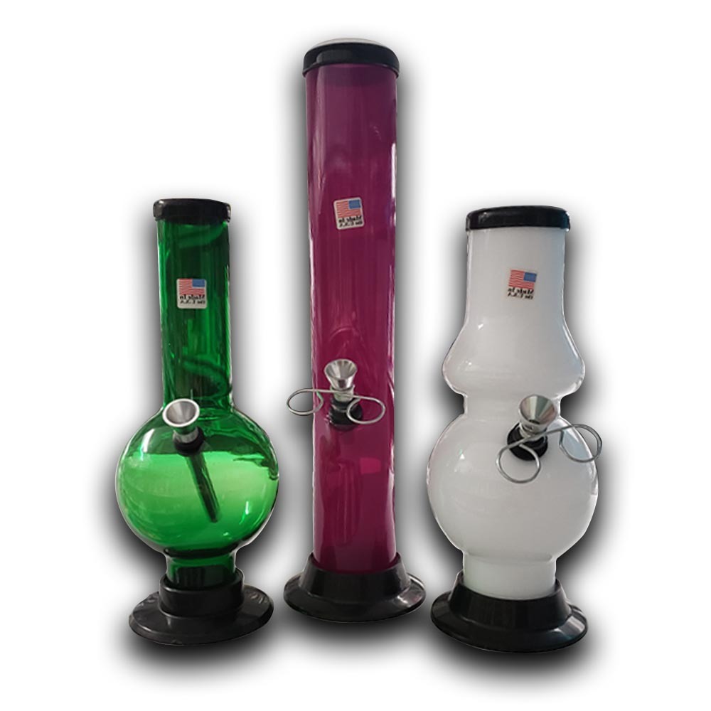 Acrylic Water Pipe - 8 x 1 - IAI Corporation - Wholesale Glass Pipes &  Smoking Accessories