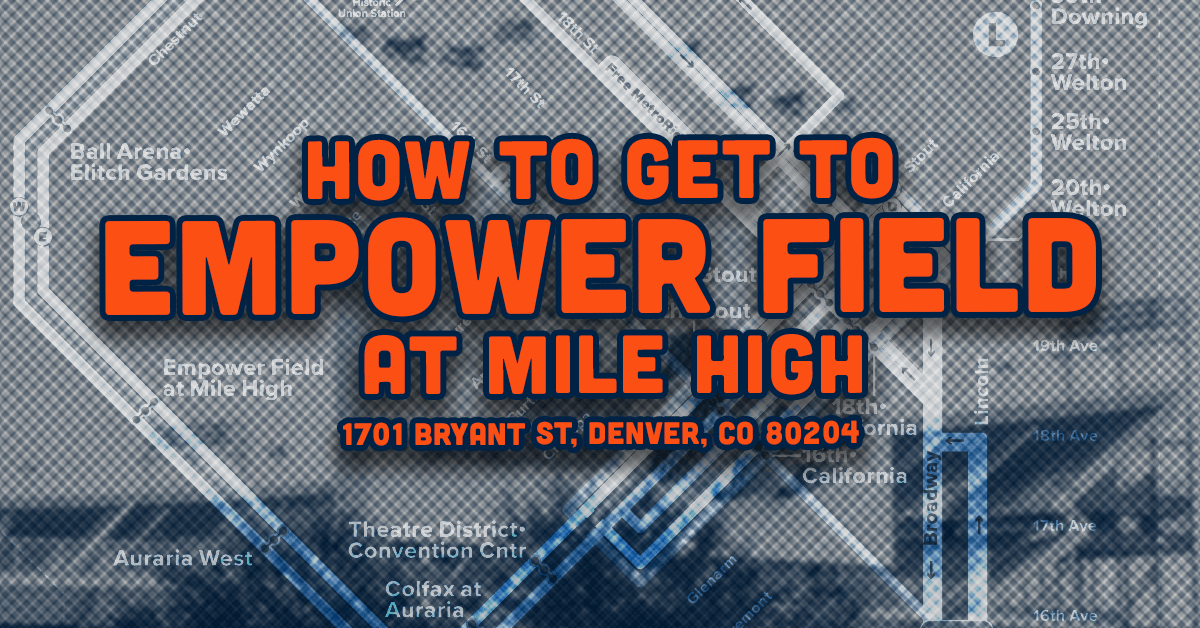 PARKING: Denver Broncos vs. New York Jets Tickets Sun, Oct 8, 2023 2:25 pm  at Empower Field At Mile High Parking Lots in Denver, CO