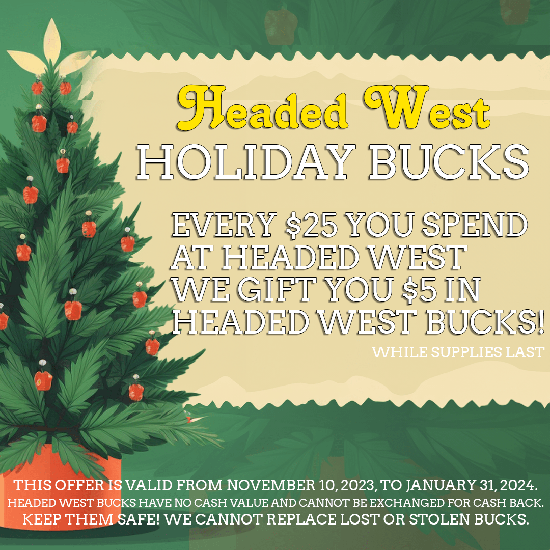 Holiday Bucks best headshop deals